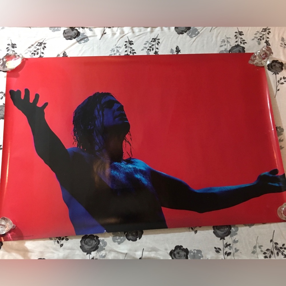 Vtg. Ozzy promo poster